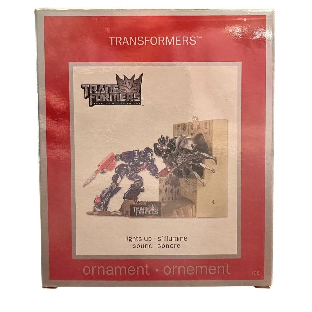 American Greetings Heirloom Transformers Sound & Light Ornament